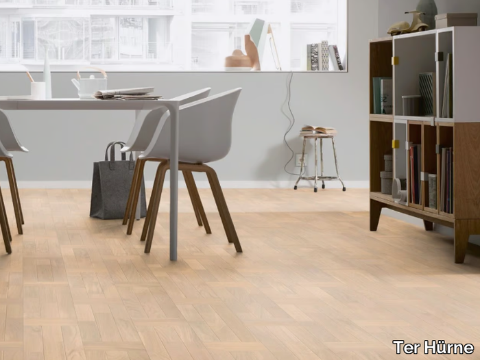 P02 OAK SAND GREY - 3 layers oak parquet _ Ter Hürne