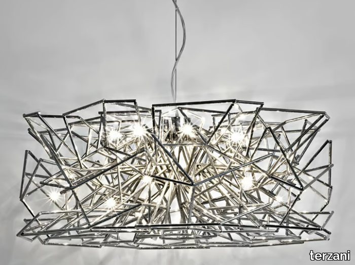 ETOILE - Halogen metal pendant lamp _ TERZANI