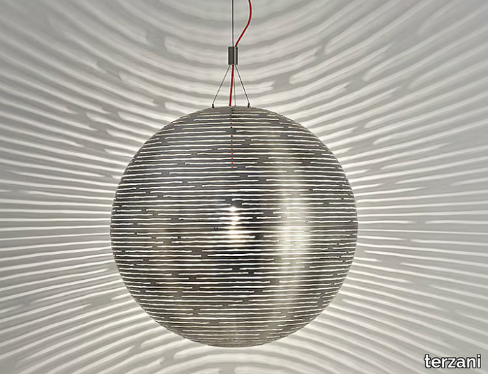 MAGDALENA - Halogen metal pendant lamp _ TERZANI