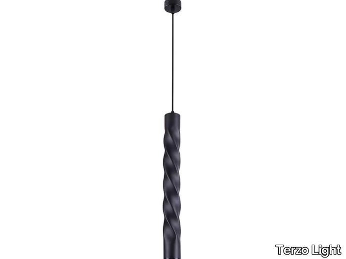 MARLEY - LED steel pendant lamp _ Terzo Light