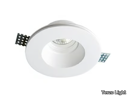 BRADLEY 1 - Recessed round plaster spotlight _ Terzo Light