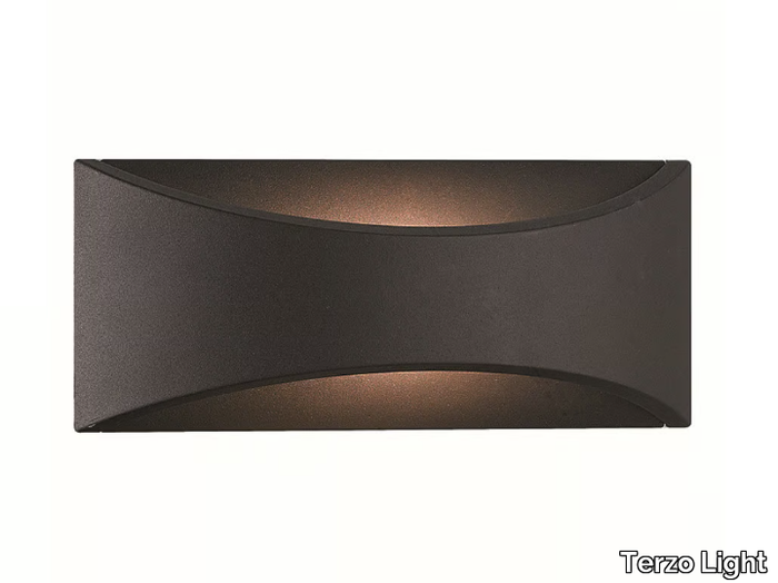 DOKOS - LED aluminium Outdoor wall Lamp _ Terzo Light