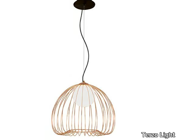 LEVIK - Steel pendant lamp _ Terzo Light