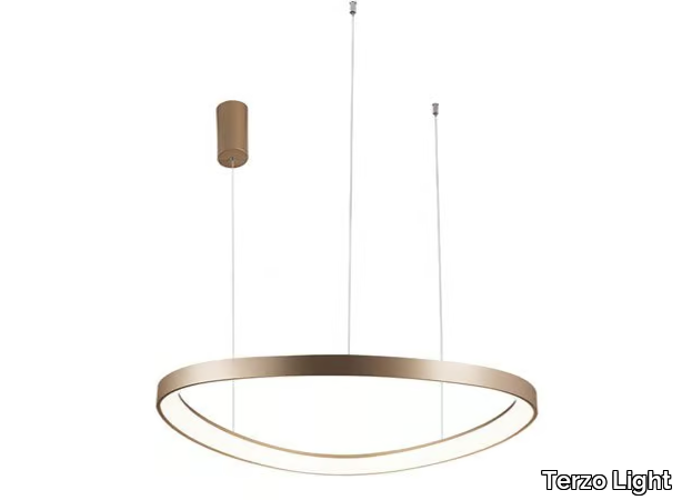 LOOP - LED aluminium pendant lamp _ Terzo Light