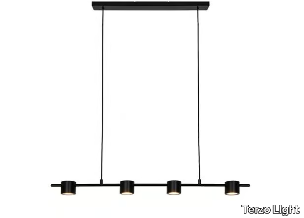 PRIMA - LED steel pendant lamp _ Terzo Light