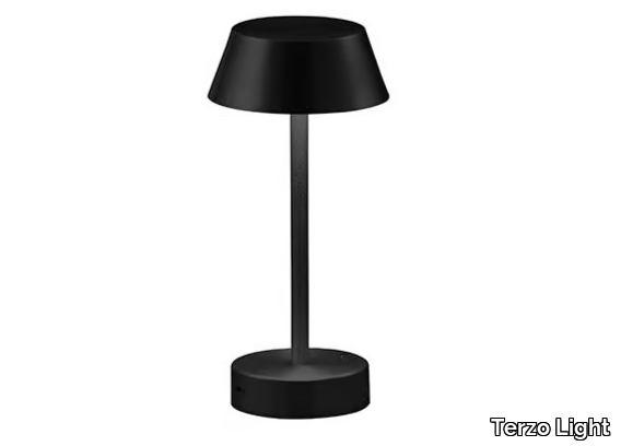 PRINCESS - LED steel table lamp with dimmer _ Terzo Light