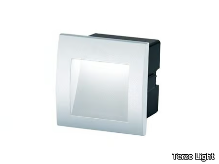 RIVA - LED wall-mounted outdoor aluminium steplight _ Terzo Light