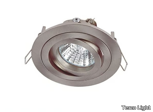 SARA - Recessed LED adjustable aluminium spotlight _ Terzo Light