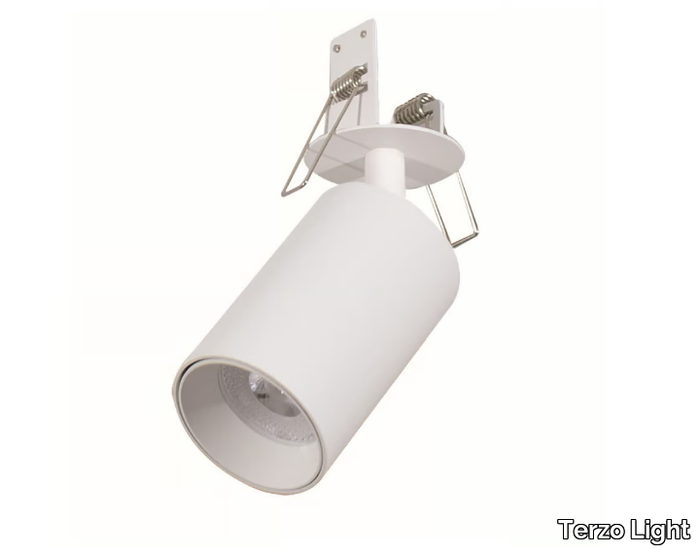 STAGE 4 - LED semi-inset adjustable aluminium spotlight _ Terzo Light