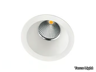TITO 7-10W - Recessed LED round aluminium spotlight _ Terzo Light