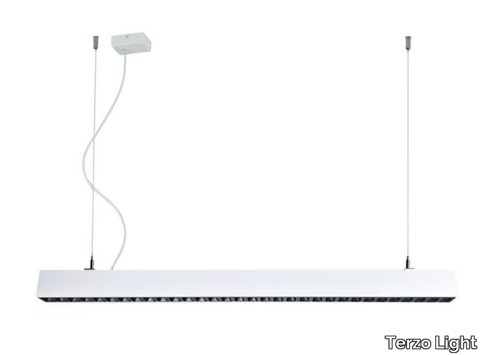 TOPLINE - LED aluminium pendant lamp _ Terzo Light