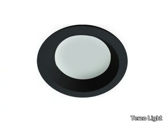 YAN - Recessed LED round aluminium spotlight _ Terzo Light