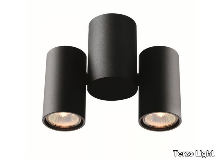 NOBBY 2 - LED adjustable aluminium ceiling lamp _ Terzo Light