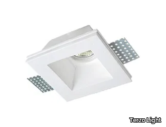 BRADLEY 2 - Recessed square plaster spotlight _ Terzo Light