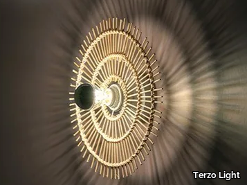 LETA - Rattan wall lamp _ Terzo Light