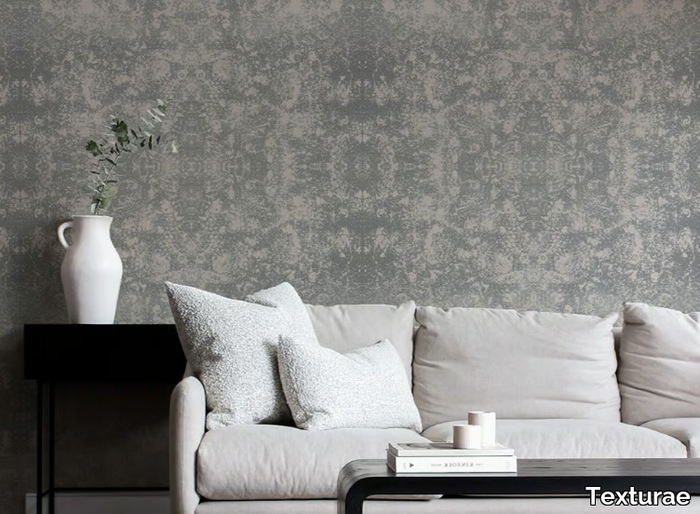 SALINA - Washable optical wallpaper _ Texturae