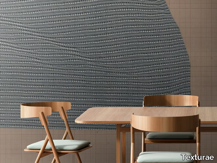 VENTAME III - Check washable wallpaper _ Texturae