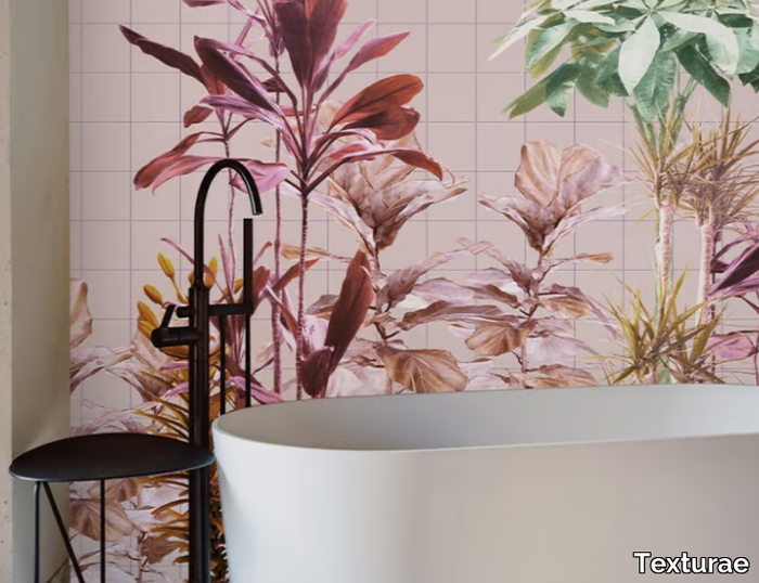 WONDERPLANTS I - Panoramic wallpaper with floral pattern _ Texturae