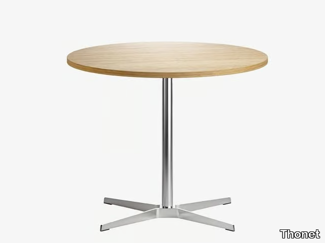 1818 - Round beech table _ Thonet