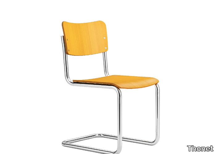 S 43 K - Steel and wood kids chair _ Thonet