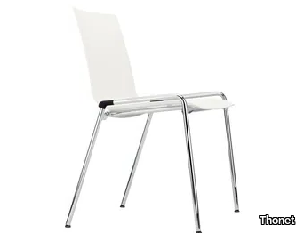 S 260 - Stackable plastic training chair _ Thonet