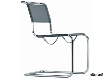 S 33 N - Cantilever mesh chair _ Thonet