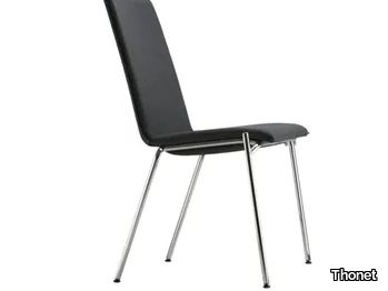 S 164 PV - Upholstered stackable plywood chair _ Thonet