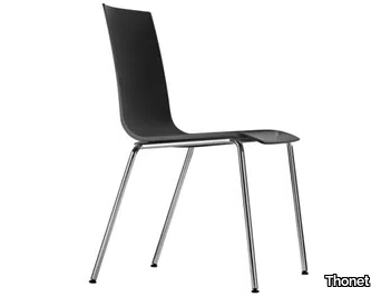 S 161 - Stackable plastic chair _ Thonet