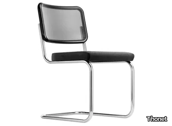 S 32 SPVN - Cantilever upholstered mesh chair _ Thonet