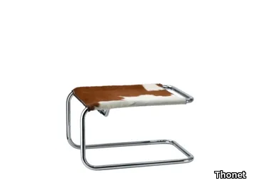 S 35 LVH - Cowhide footstool _ Thonet