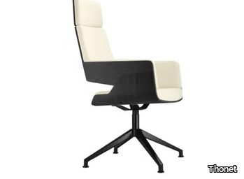 S 847 DE / PVDE - Upholstered chair high-back _ Thonet