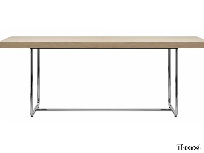 S 1071 - Extending rectangular table _ Thonet