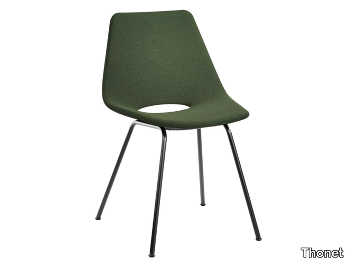 S 661 PV - Upholstered fabric chair _ Thonet