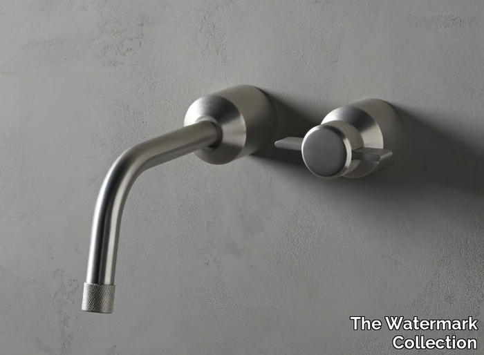 URBANE - 2 hole wall-mounted washbasin tap _ The Watermark Collection