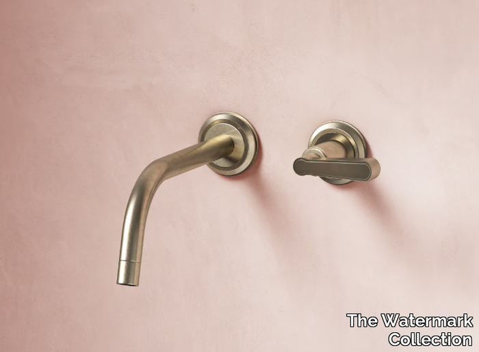 ANIKA - 2 hole wall-mounted washbasin tap _ The Watermark Collection