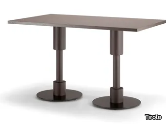 ORLANDO - Rectangular solid wood table _ Tirolo