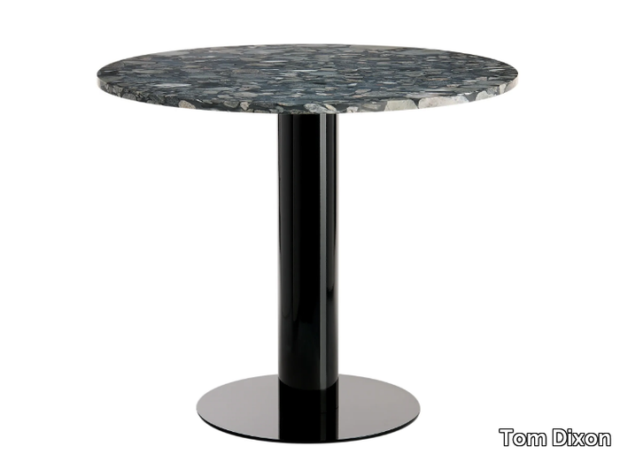 TUBE - Round marble dining table _ Tom Dixon