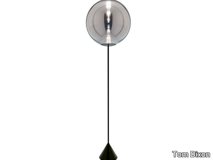 GLOBE CONE - LED polycarbonate floor lamp _ Tom Dixon