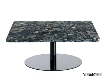 STONE TABLE - Square marble coffee table _ Tom Dixon