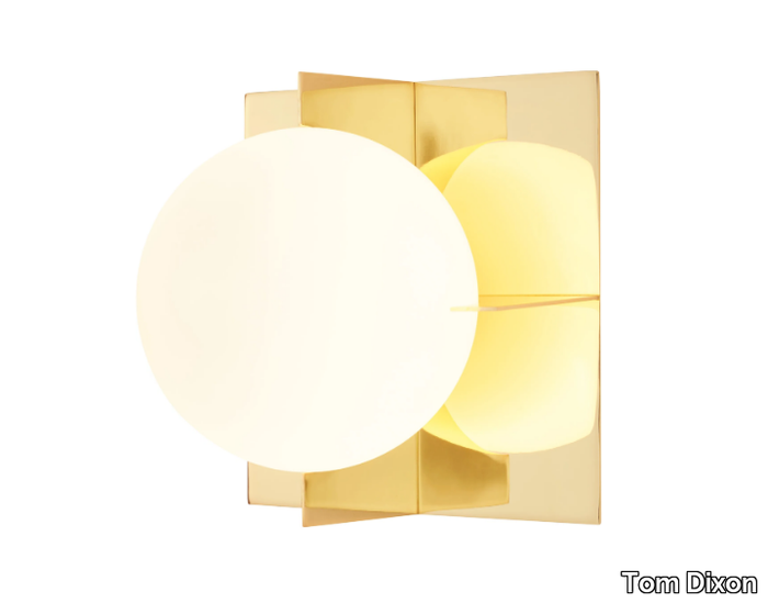 PLANE - Glass and steel wall lamp / ceiling lamp _ Tom Dixon