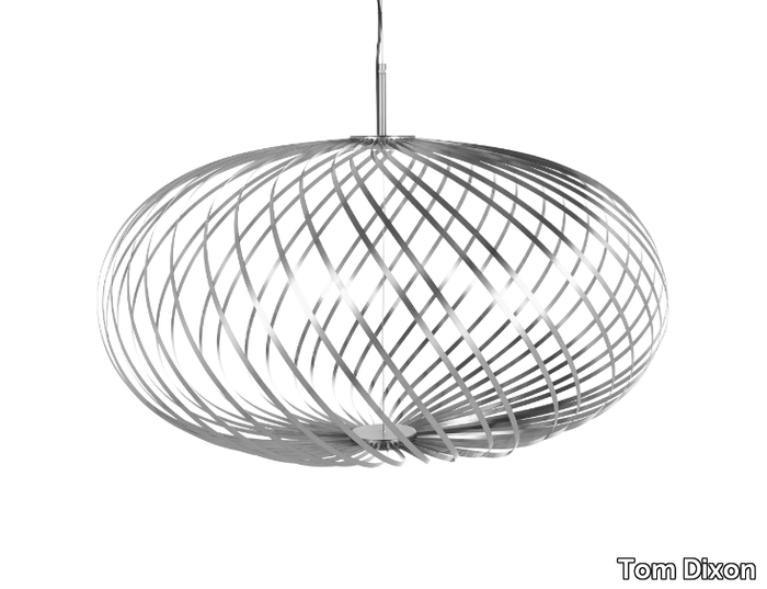 SPRING MEDIUM - LED stainless steel pendant lamp _ Tom Dixon