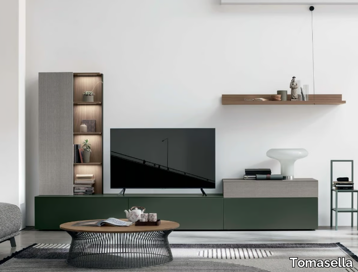 ATLANTE UNIT AT116 - Sectional storage wall _ Tomasella