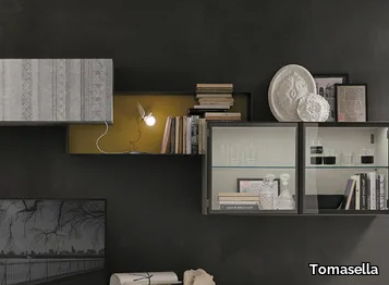 ELEMENTO Z - Open metal wall cabinet _ Tomasella