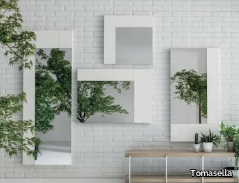 HASHTAG - Rectangular wall-mounted mirror _ Tomasella