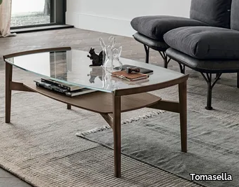 BLOOM - Rectangular coffee table for living room _ Tomasella