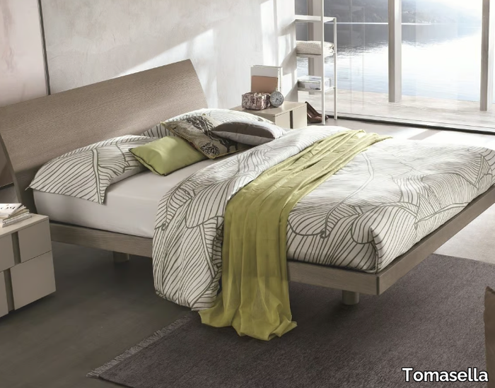 NARCISO - Ash double bed _ Tomasella