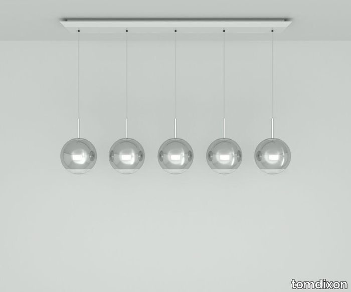 Mirror Ball LED 25cm Linear Pendant System