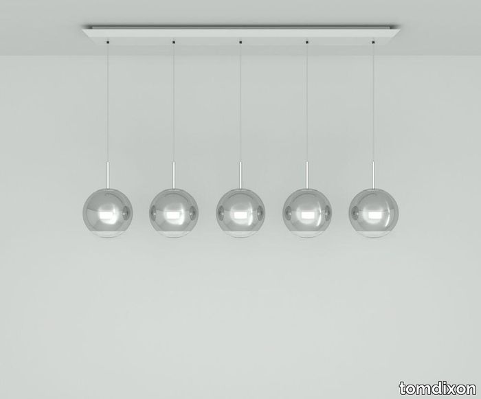 Mirror Ball LED 25cm Linear Pendant System