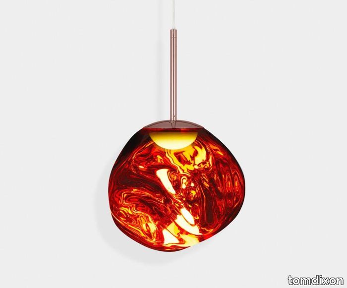 Melt Mini LED Pendant Copper