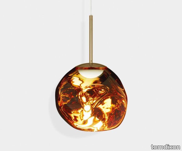 Melt Mini LED Pendant Gold